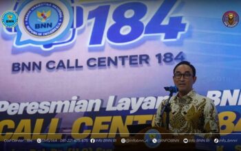 BNN RI Luncurkan Call Center 184, Perkuat Akses Pengaduan dan Informasi Narkotika 24 Jam
