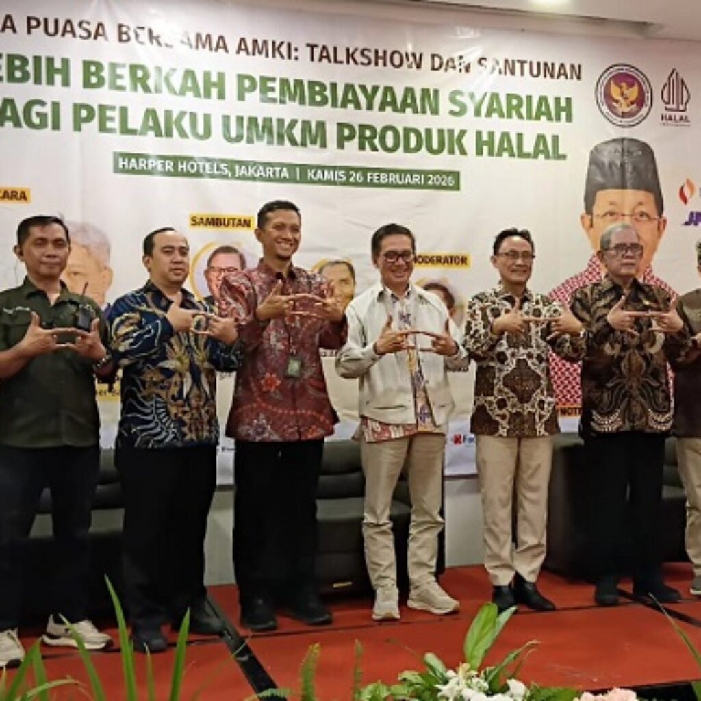 Kolaborasi AMKI Jaya, BPJPH dan BSN Dorong Sertifikasi dan Pembiayaan Syariah UMKM Halal
