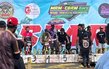 Balap Sepeda di Merauke Kian Diminati Anak Muda