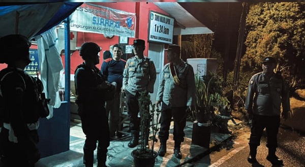 Brimob Polda Sumut Sisir Titik Rawan Kamtibmas di Medan Timur