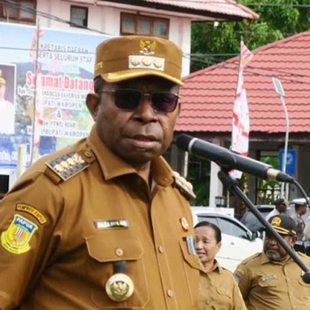 Bupati Waropen Minta Pemerintah Pusat Segera Mekarkan Provinsi Papua Utara