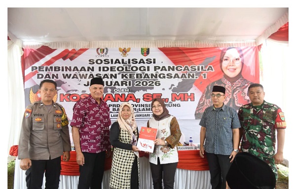 DPRD Lampung Dapil I Gelar Sosialisasi Ideologi Pancasila