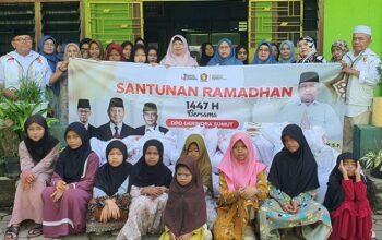 Gerindra Sumut Salurkan Bantuan ke Panti Asuhan