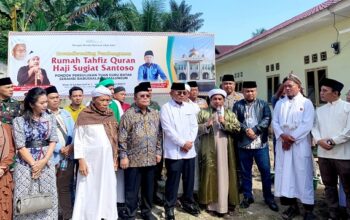 Groundbreaking Rumah Tahfiz Sugiat Santoso di Simalungun