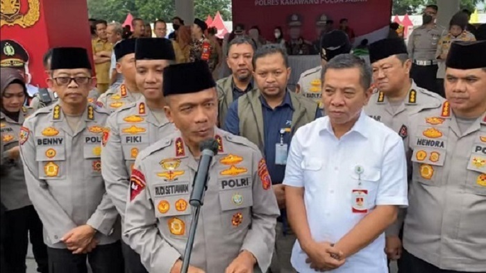 Kapolda Jabar Buka Bazar Gerakan Pangan Murah