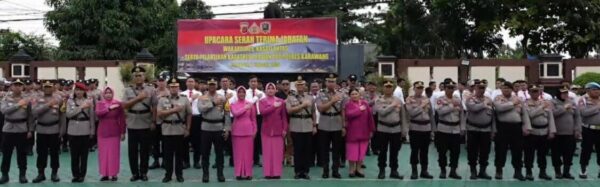 Kapolres Karawang Pimpin Sertijab Wakapolres dan Kasatlantas, Tekankan Penguatan Pelayanan Publik