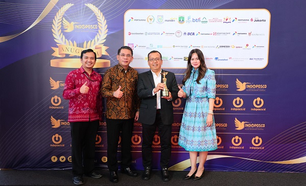 Kementerian ATR/BPN Raih Penghargaan Dari INDOPOSCO