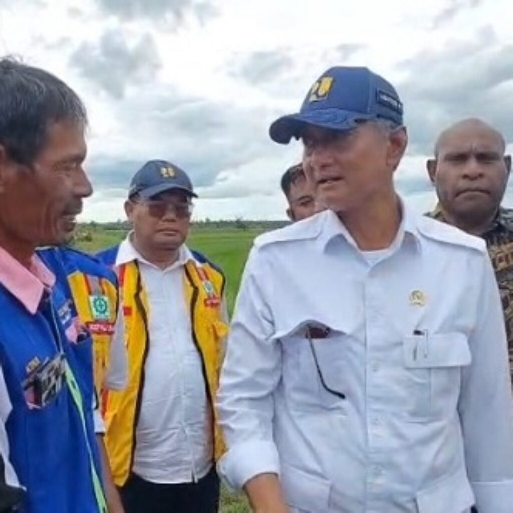 Perkuat Irigasi Rawa Semangga, Kementerian PU Dorong Swasembada Pangan Papua Selatan