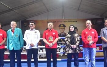 Ketua DPRD Lampung Hadiri Pembukaan Polresta Bandar Lampung Boxing Championship 2026