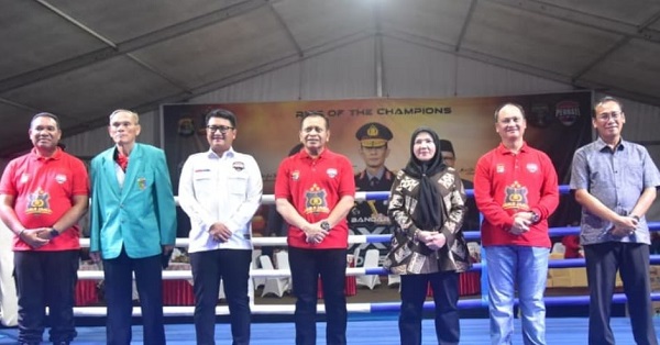 Ketua DPRD Lampung Hadiri Pembukaan Polresta Bandar Lampung Boxing Championship 2026