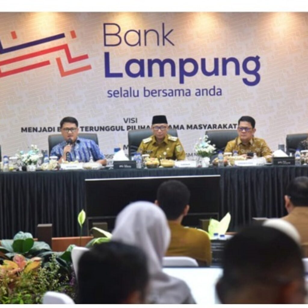 Ketua DPRD Lampung Hadiri Rakor Strategis Bank Lampung, Perkuat Sinergi Dorong Ekonomi Daerah