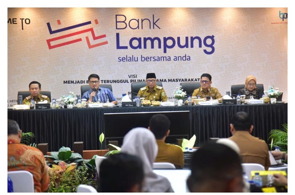 Ketua DPRD Lampung Hadiri Rakor Strategis Bank Lampung