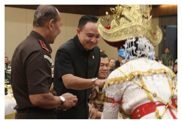 Ketua Komisi I DPRD Lampung Hadiri Peluncuran Aplikasi Centurion-21