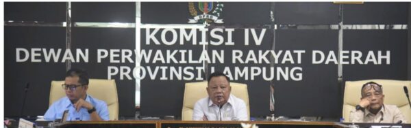 Komisi IV DPRD Lampung Gelar RDP Bahas Optimalisasi CSR Pelindo untuk Infrastruktur