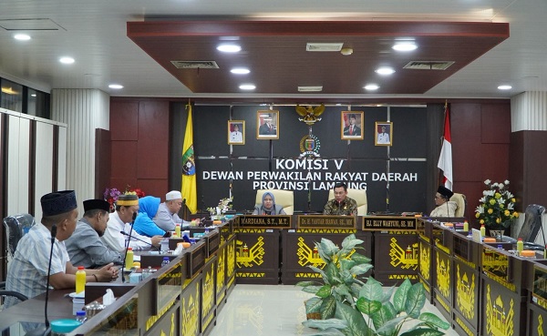Komisi V DPRD Lampung Terima Audiensi Forum Lampung Anti-LGBT
