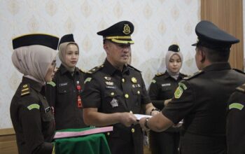 Median Suwardi Dilantik Jadi Kasi Intel Kejari Takalar