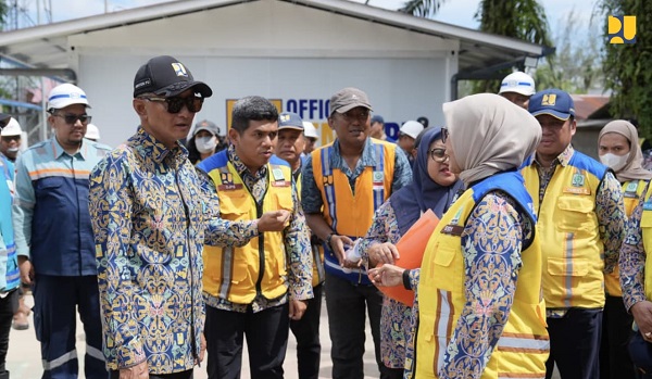 Menteri PU Dody Hanggodo Tinjau Hunian ASN di Aceh