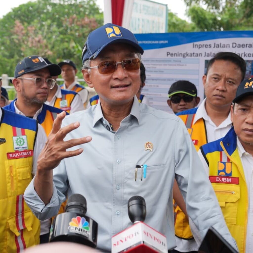 Menteri PU Dody Tinjau Jalan IJD Banjarkemantren–Prasung di Sidoarjo, Dukung Konektivitas Kawasan Industri