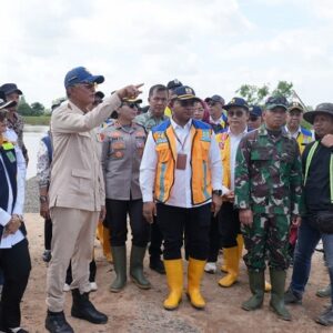 Menteri PU Dody Tinjau Jembatan Way Bungur Lampung Timur, Penanganan Sungai dan Jembatan Jadi Prioritas