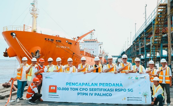 PTPN IV PalmCo Raup Premium USD 10,5 Juta dari Penjualan CPO