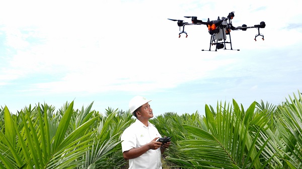 PTPN IV PalmCo Sertifikasi 62 Operator Drone