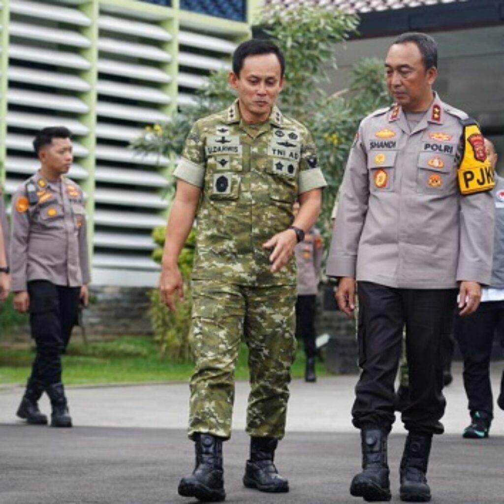 Pangdam II/Sriwijaya Terima Audiensi Kapolda Sumsel, Bahas Penguatan Kerja Sama Jaga Keamanan Sumsel