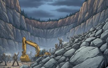 Pekerja Tambang Batu di Ciakar Lebak Tewas Tertimpa Runtuhan Tebing