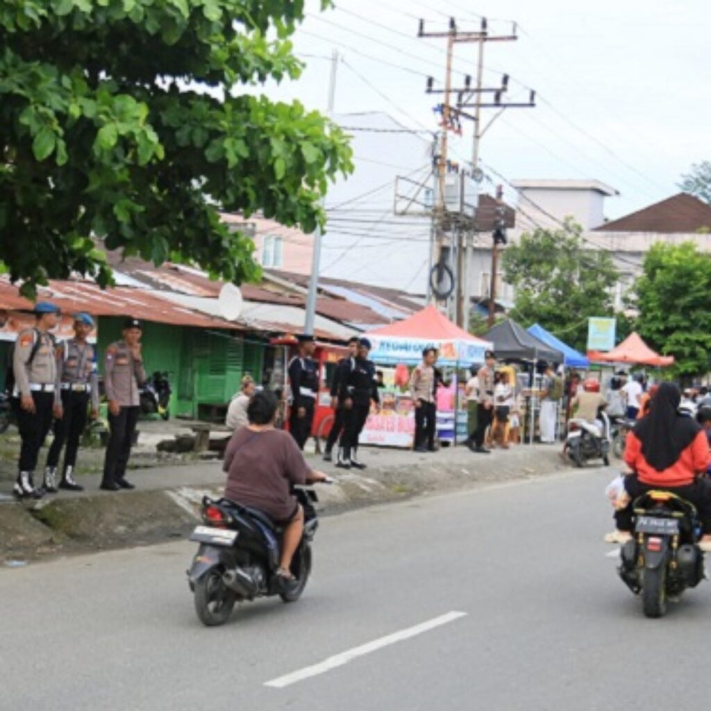 Jelang Berbuka Puasa, Polda Papua Barat Perketat Strong Point Operasi Pekat di Manokwari