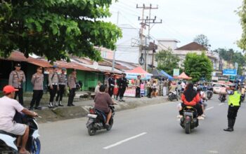 Jelang Berbuka Puasa, Polda Papua Barat Perketat Strong Point Operasi Pekat di Manokwari