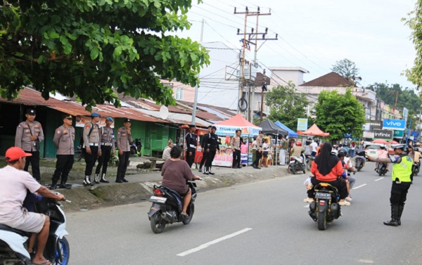 Polda Papua Barat Perketat Strong Point Operasi Pekat