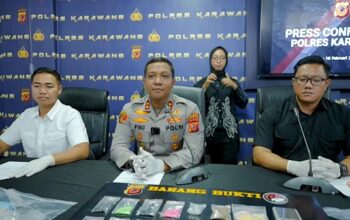 Dalam Dua Bulan, Polres Karawang Berhasil Ungkap 26 Kasus Narkoba dan Amankan 28 Tersangka