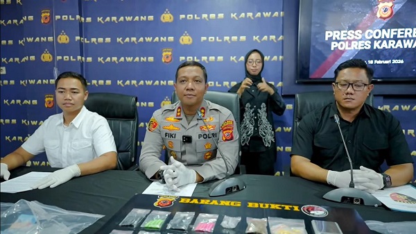 Polres Karawang Berhasil Ungkap 26 Kasus Narkoba