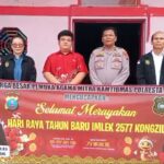 Polresta Deli Serdang Bagikan Bingkisan Imlek ke Pengurus Klenteng, Perkuat Toleransi dan Kamtibmas