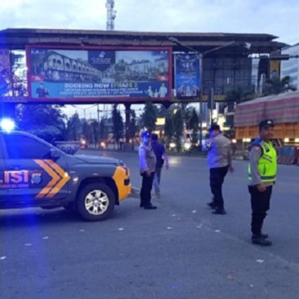Patroli Menyapa Subuh, Polresta Deli Serdang Perkuat Pengamanan Ramadhan