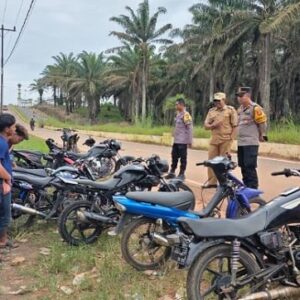 Komitmen Zero Kebisingan, Polsek Manis Mata Tindak Remaja Pengguna Knalpot Brong