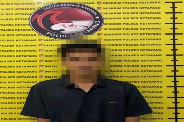 Polsek Marau Tangkap Pria Diduga Pengedar Sabu di Ketapang,