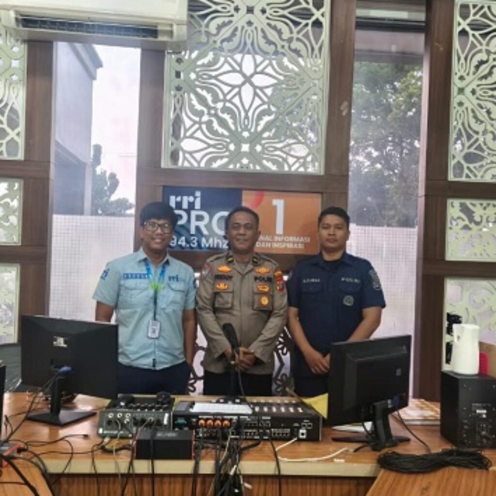 Lewat Dialog RRI, Polsek Tanjung Morawa Paparkan Strategi Tekan Kriminalitas