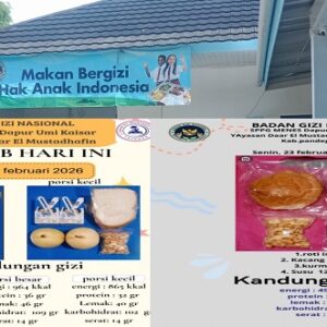Selama Ramadan 1447 H, SPPG Dapur Umi Kaisar Yayasan Daar El Mustadh’afin Tetap Salurkan MBG dengan Menu Kering Bergizi