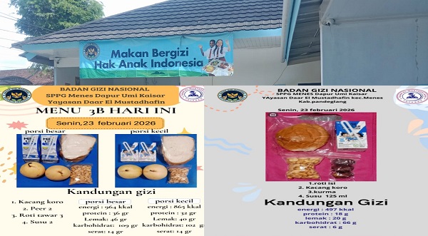 SPPG Dapur Umi Kaisar Yayasan Daar El Mustadh’afin Tetap Salurkan MBG