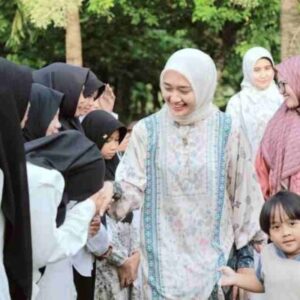 Safari Ramadan, Wagub Lampung Jihan Nurlela Buka Puasa Bersama 150 Anak Yatim di Lampung Selatan