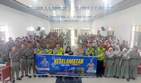Sat Lantas Polresta Deli Serdang Edukasi Pelajar