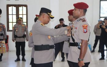 Sertijab Kasat Reskrim Polres Nabire 2026, IPTU Bogi Trastanto Gantikan IPTU Habibi Solosa