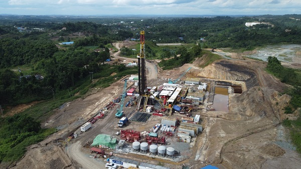 Sumur NKL-1183 PEP Sangasanga Uji Produksi 520 BPH