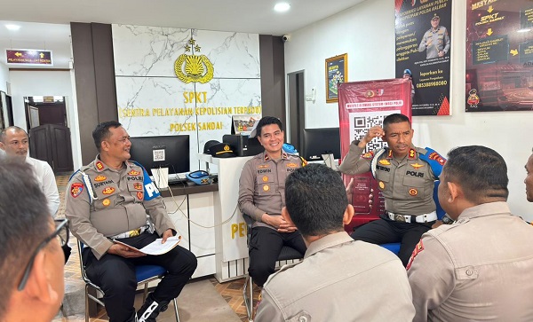 Tim Bid Propam Polda Kalbar Laksanakan Gaktiblin