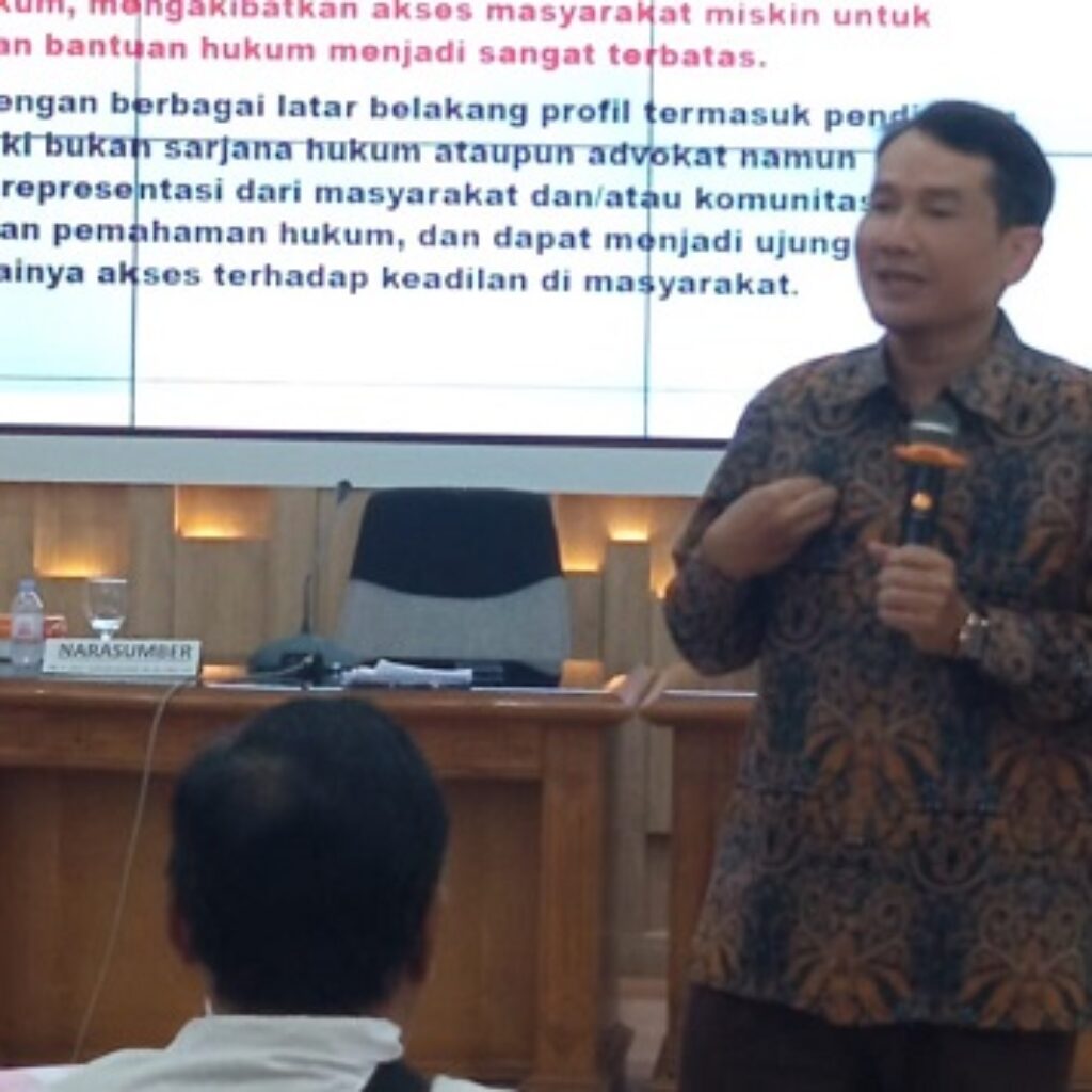 Pelatihan Paralegal, Tingkatkan Akses Masyarakat terhadap Ruang Keadilan