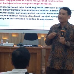 Pelatihan Paralegal, Tingkatkan Akses Masyarakat terhadap Ruang Keadilan