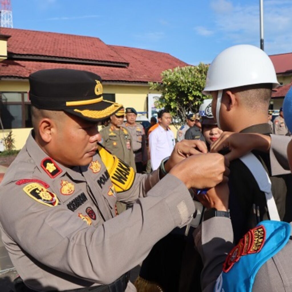 Waka Polres Ketapang Pimpin Apel Gelar Pasukan Operasi Keselamatan Kapuas 2026