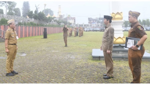 Wakil Ketua Komisi I DPRD Lampung Pimpin Upacara Bersama Forkopimda 2026