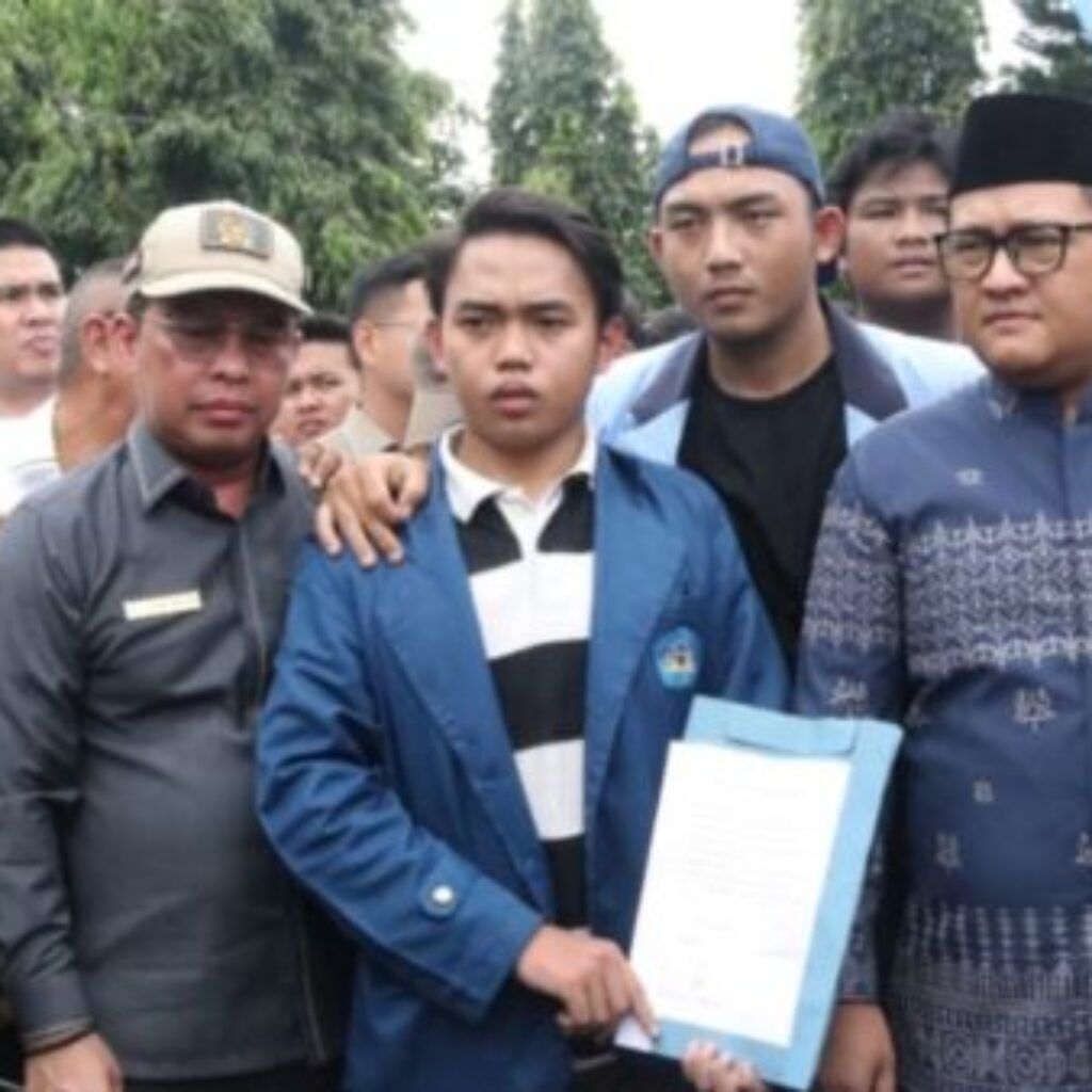 Mahasiswa Gelar Aksi, DPRD Lampung Terima dan Siap Kawal Aspirasi Pendidikan