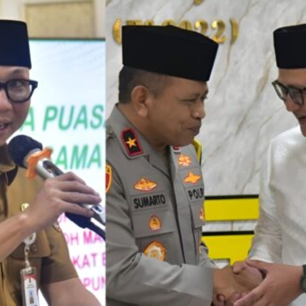 Ketua DPRD dan Gubernur Lampung Hadiri Buka Puasa Bersama Forkopimda di Mapolda Lampung